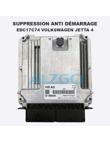 SUPPRESSION ANTI DEMARRAGE EDC17C74...