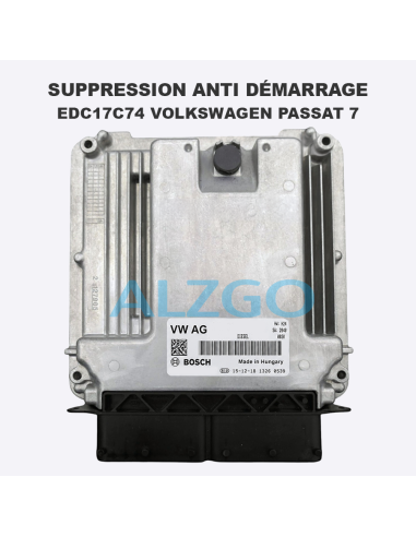 SUPPRESSION ANTI DEMARRAGE EDC17C74...