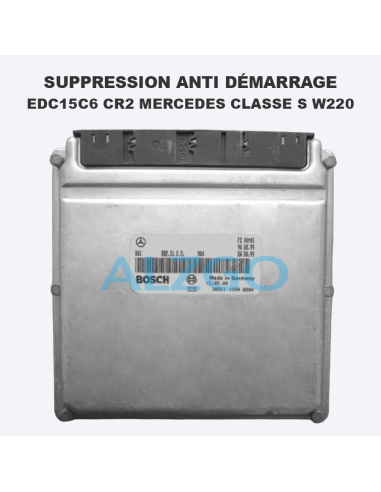 SUPPRESSION ANTI DEMARRAGE EDC15C6...