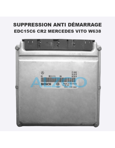 SUPPRESSION ANTI DEMARRAGE EDC15C6...