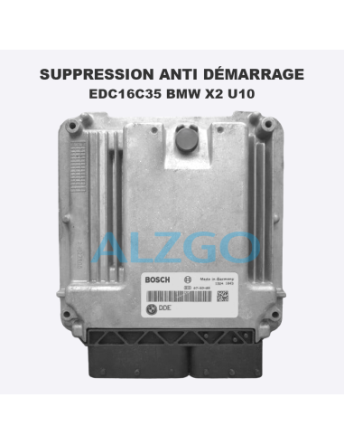 SUPPRESSION ANTI DEMARRAGE EDC16C35...