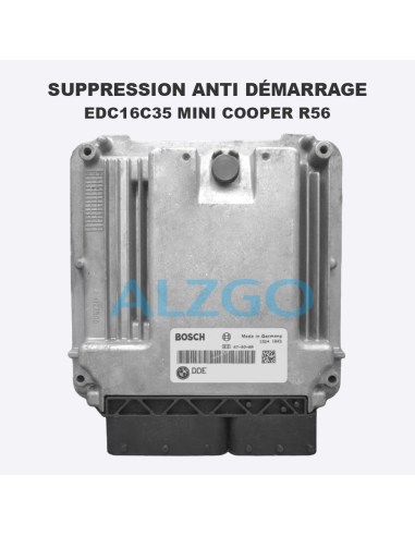 SUPPRESSION ANTI DEMARRAGE EDC16C35...