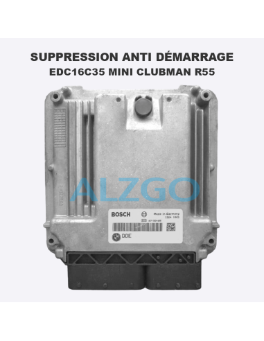 SUPPRESSION ANTI DEMARRAGE EDC16C35...