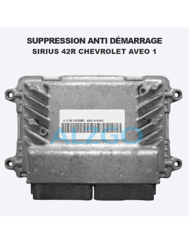 SUPPRESSION ANTI DEMARRAGE SIRIUS 42R...