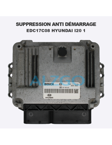SUPPRESSION ANTI DEMARRAGE EDC17C08...