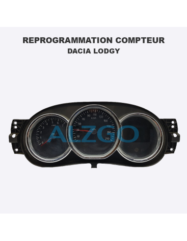 REPROGRAMMATION COMPTEUR DACIA LODGY