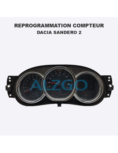 REPROGRAMMATION COMPTEUR DACIA SANDERO 2