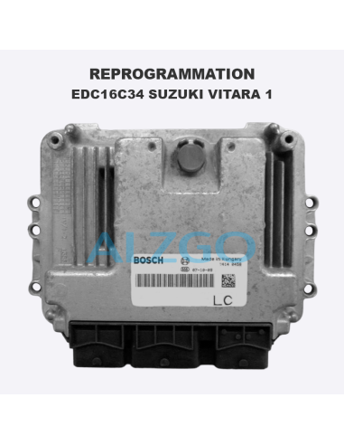 REPROGRAMMATION EDC16C34 SUZUKI VITARA 1
