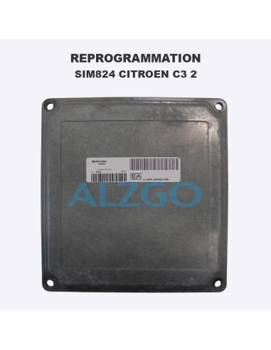REPROGRAMMATION SIM824 CITROEN C3 2