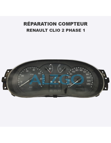 REPARATION COMPTEUR RENAULT CLIO 2...